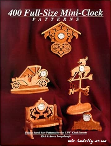 400 Full-Size Mini Clock Patterns
