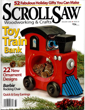 Scroll Saw Woodworking & Crafts 2008 №033