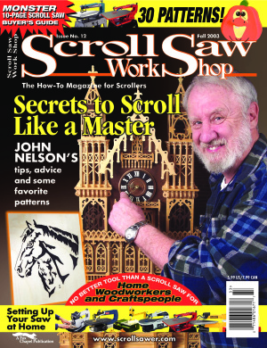 ScrollSaw Woodworking & Crafts 2003 №12 Fall