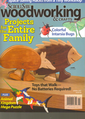 Scroll Saw Woodworking & Crafts 2021 №082 Spring