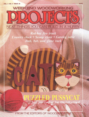 Weekend Woodworking Projects 1991 №02 (20) March