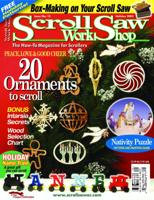 ScrollSaw Woodworking & Crafts 2003 №13 Holiday