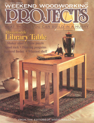 Weekend Woodworking Projects 1992 №05 (29)