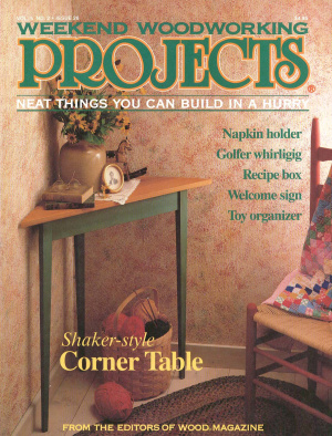 Weekend Woodworking Projects 1992 №02 (26)