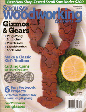 Scroll Saw Woodworking & Crafts 2018 №071 Summer