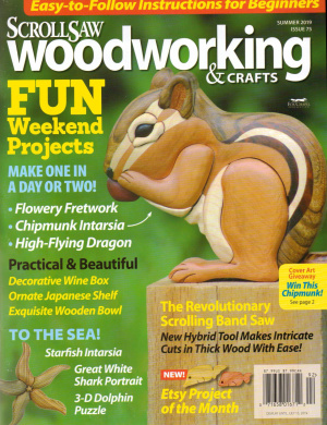 Scroll Saw Woodworking & Crafts 2019 №075 Summer