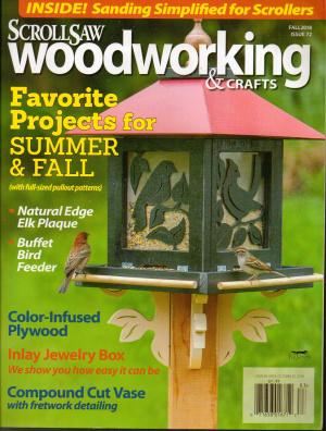 Scroll Saw Woodworking & Crafts 2018 №072 Fall