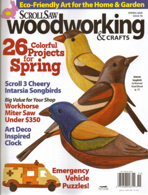 Scroll Saw Woodworking & Crafts 2020 №078 Spring