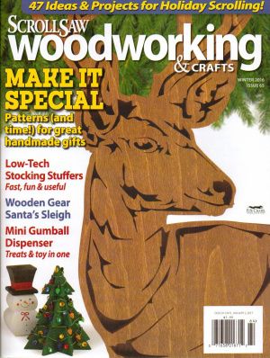 Scroll Saw Woodworking & Crafts 2016 №065 Winter