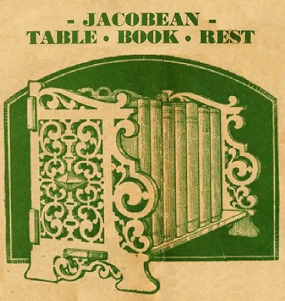 Hobbies 2187 jacobean table book rest