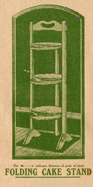 Hobbies 1687 folding cake stand