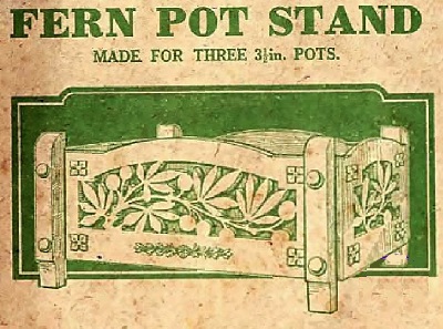 Hobbies 1943 Fern Pot Stand