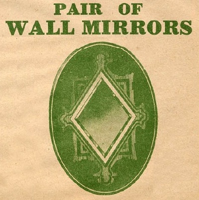 Hobbies 1683 pair of wall mirrors