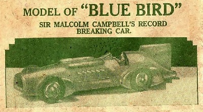 Hobbies 1951 Model of Blue Bird