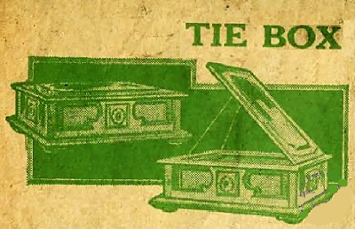 Hobbies 1904 Tie box