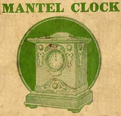 Hobbies 1906 Mantel clock