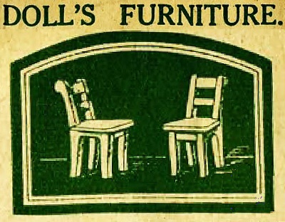 Hobbies 1394 Doll’s furniture