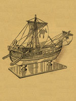Hobbies 2192 model of a roman merchant ship