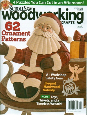 Scroll Saw Woodworking & Crafts 2022 №089 (Winter 2022)