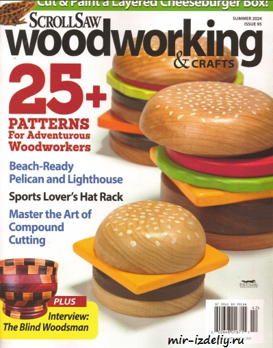 ScrollSaw Woodworking & Crafts 094 Summer 2024
