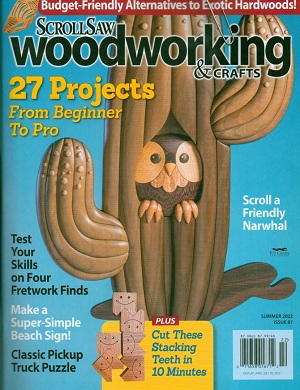 Scroll Saw Woodworking & Crafts №087 Summer 2022