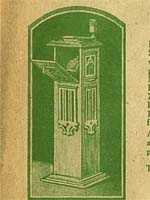 Hobbies 2047 Smoker’s stand with cupboard for tobacco, pipes and cigarettes
