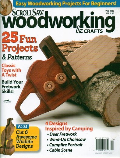 Scroll Saw Woodworking & Crafts 2022 №088 — (Fall 2022)