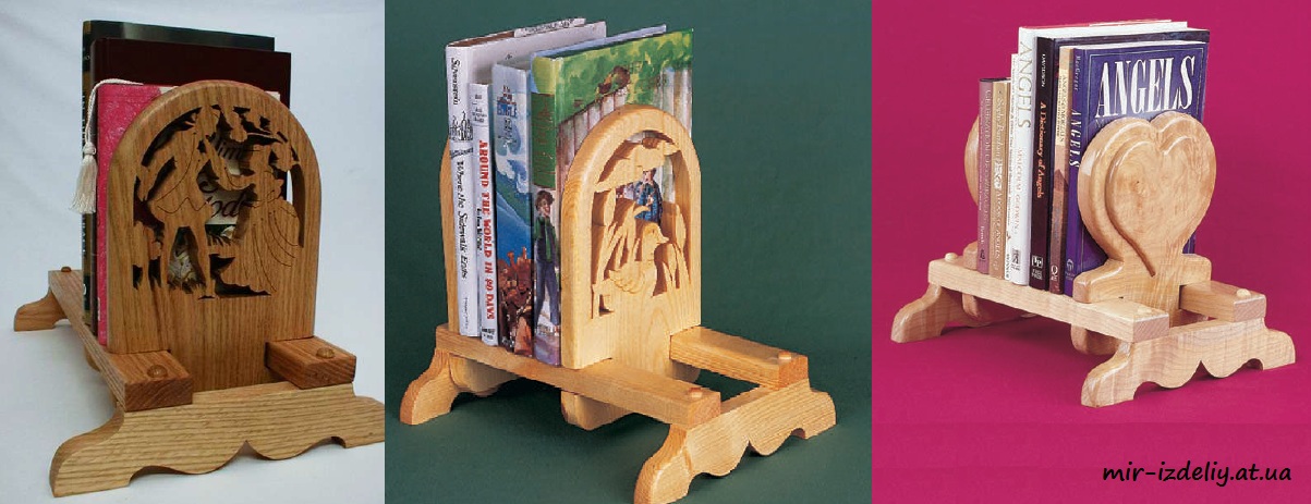 Архив подставок к книгам или дискам из фанеры