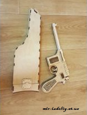 Mauser C96 (Маузер) из фанеры