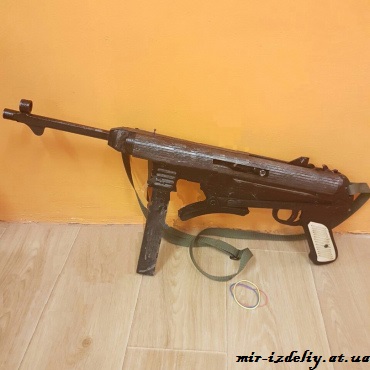 Автомат МР 40 из фанеры