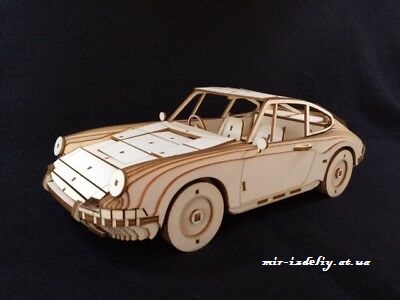 Porsche 911 Model 1964г из фанеры