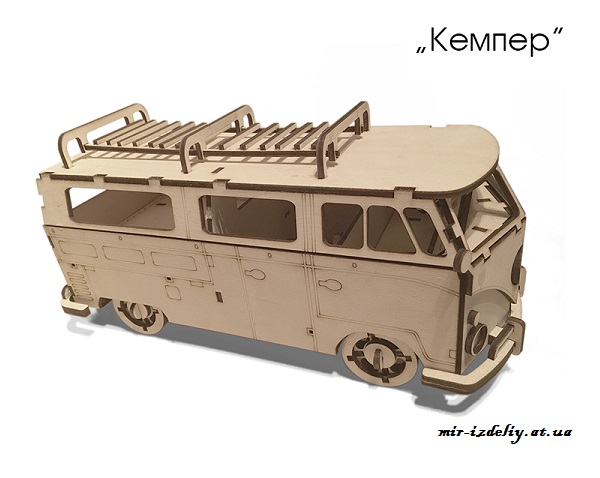 Volkswagen Кемпер из фанеры