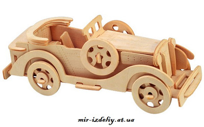 Автомобиль Packard двенадцать из фанеры