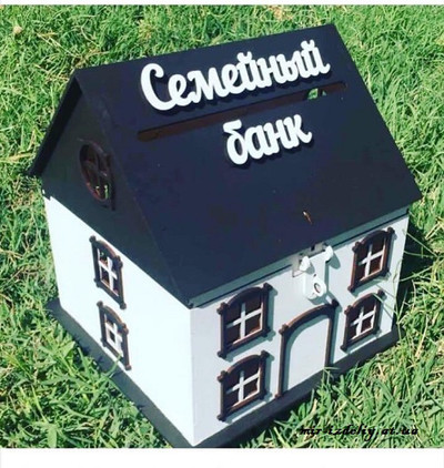 Коробка для свадебных открыток из фанеры