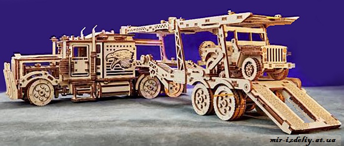 Автовоз из фанеры