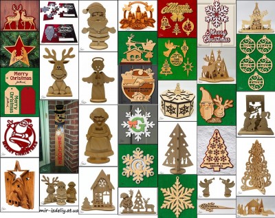 Новогодние изделия №8 от stevedgood из фанеры