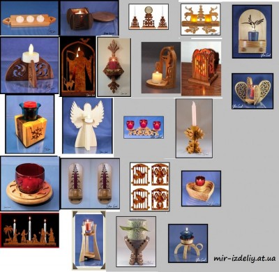 Сборник подсвечников №1 от stevedgood из фанеры
