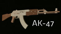 Автомат AK-47 из фанеры