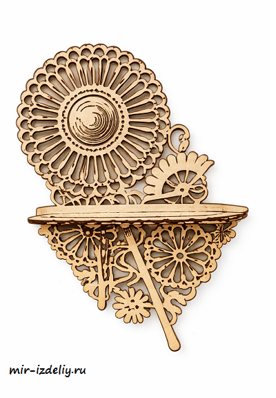 чертеж полочки для выпиливания лобзиком