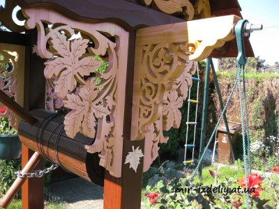 Навес для цветов из фанеры