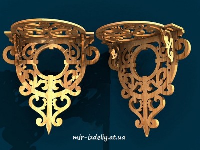 Тверская полочка из фанеры