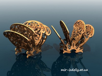 Подставка для писем из фанеры