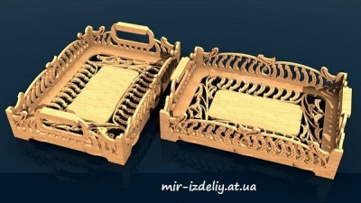 Поднос Стрючковый из фанеры