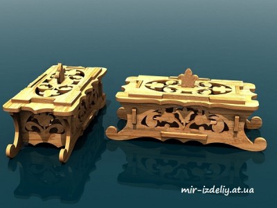 Шкатулка Хобби из фанеры