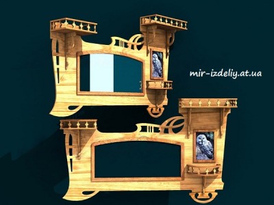 Зеркало Триумфальное из фанеры