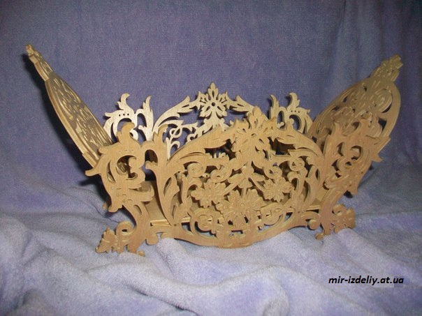 Корзинка Золушка из фанеры