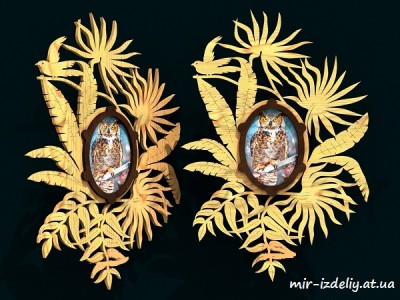 Фоторамка Пляжный рай из фанеры