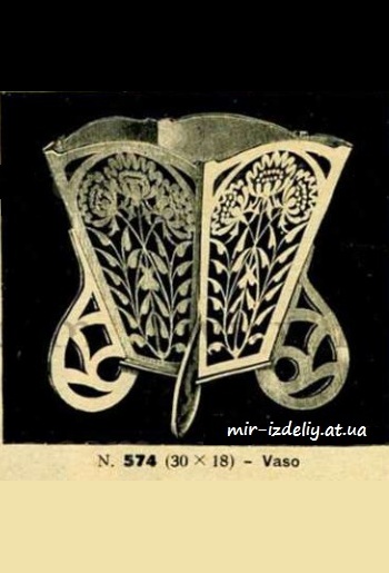 Ваза Porta vaso из фанеры