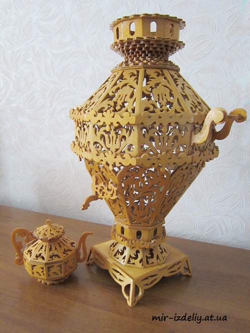 Самовар из фанеры