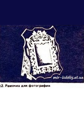 Рамочка для фотографии из фанеры